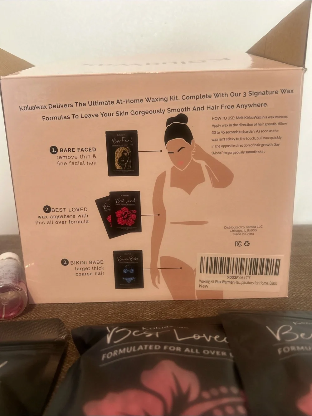 KoluaWax Waxing Starter Kit